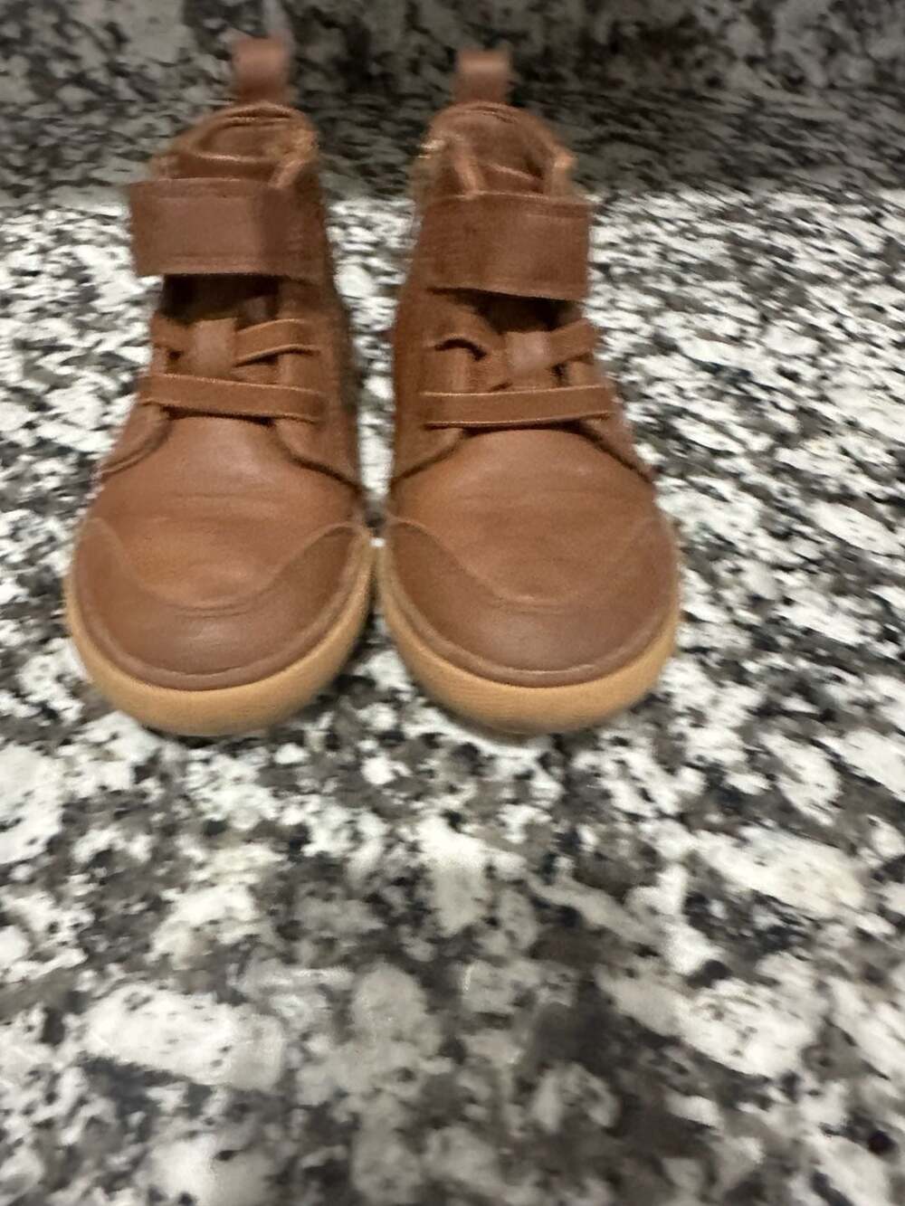 Wonder Nation Toddler Boys Brown High Top Fashion Sneakers Size 8